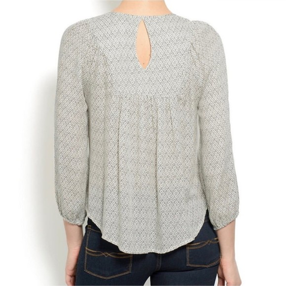 Lucky Brand Lilah Mirror Top Size Small - Picture 2 of 9